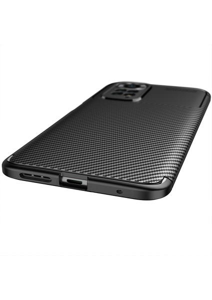 Xiaomi Için Redmi Note 11 4g (Qualcomm)/redmi Note 11S 4g Karbon Fiber Doku Tasarımı Yumuşak Tpu Damla Damla Damlı Işık Telefon Kapak Black (Yurt Dışından) fırsatları
