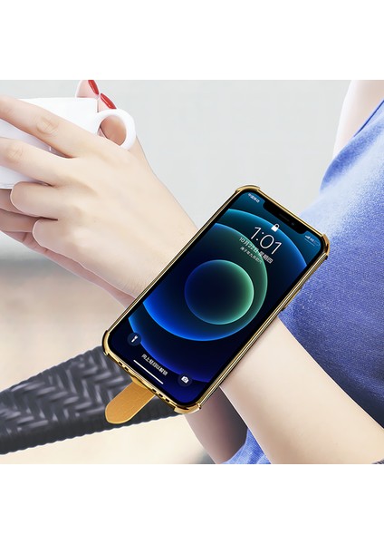 6d Elektrokürlü Timsah Doku Kickstand Tasarım Pu Deri Kaplamalı Tpu Telefon Kılıfı Xiaomi Mi 11 Lite 4g/5g/11 Lite 5g Ne-Kırmızı (Yurt Dışından)