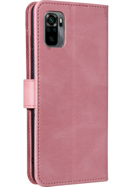Perçin Dekor Cilt Duygu Birleştirme Deri Cüzdan Xiaomi Redmi Için Koruyucu Kapak (Yurt Dışından)