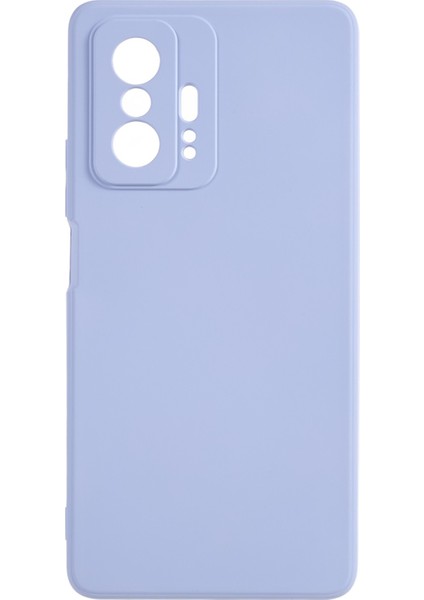 Xiaomi 11T Pro 5G/11T 5g Için Ka Fiber Astar Telefon Kapağı Esnek Tpu Telefon Kılıf Light Mor (Yurt Dışından)