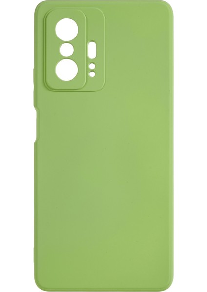 Xiaomi 11T Pro 5G/11T 5g Ka Fiber Astar Telefon Kapağı Esnek Tpu Telefon Case-Matcha Yeşil (Yurt Dışından)