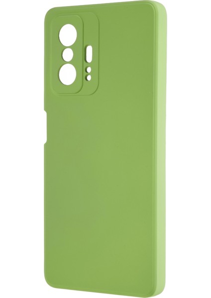 Xiaomi 11T Pro 5G/11T 5g Ka Fiber Astar Telefon Kapağı Esnek Tpu Telefon Case-Matcha Yeşil (Yurt Dışından)