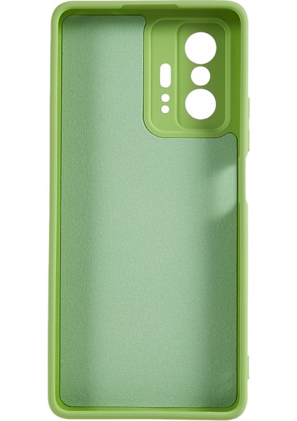 Xiaomi 11T Pro 5G/11T 5g Ka Fiber Astar Telefon Kapağı Esnek Tpu Telefon Case-Matcha Yeşil (Yurt Dışından)