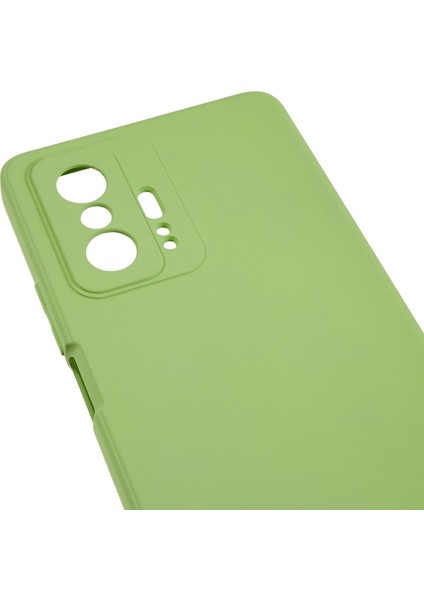 Xiaomi 11T Pro 5G/11T 5g Ka Fiber Astar Telefon Kapağı Esnek Tpu Telefon Case-Matcha Yeşil (Yurt Dışından)