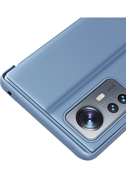 Xiaomi 12 Pro 5G/12S Pro 5g/12 Pro (Boyut) 5g Flip Ayna Kapağı Akıllı Görünüm Penceresi Katlanabilir Stand Pu Deri Elektroplat Kaplama Koruyucu Kılıf Black (Yurt Dışından) indirimleri
