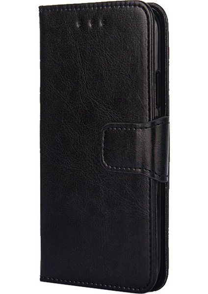 Xiaomi Redmi Için Note 12 Pro 4g/11 Pro 4g (Mediatek)/note 11 Pro 5g (Qualcomm) Iyi Korunmuş Telefon Kapağı Kasa Pu Deri Cüzdan Standı Kabuk-Black (Yurt Dışından) fiyatları