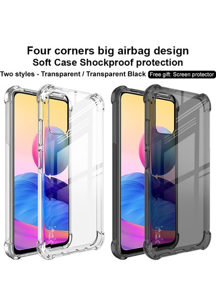 Xiaomi Redmi Için Yüksek Şeffaflık Ekran Koruyucu ile Esnek Tpu Kasası Şok Geçirmez Kapak (Yurt Dışından) indirimleri