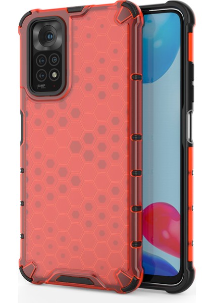 Xiaomi Redmi Için Not 11 4g (Qualcomm)/not 11S 4g Yumuşak Tpu+Sert Pc Kılıfı Balyası Dokulu Kıvlatıcı Anti Anti Anti Anti-Clatf (Yurt Dışından)