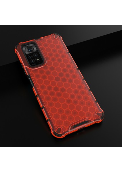 Xiaomi Redmi Için Not 11 4g (Qualcomm)/not 11S 4g Yumuşak Tpu+Sert Pc Kılıfı Balyası Dokulu Kıvlatıcı Anti Anti Anti Anti-Clatf (Yurt Dışından) fiyatları