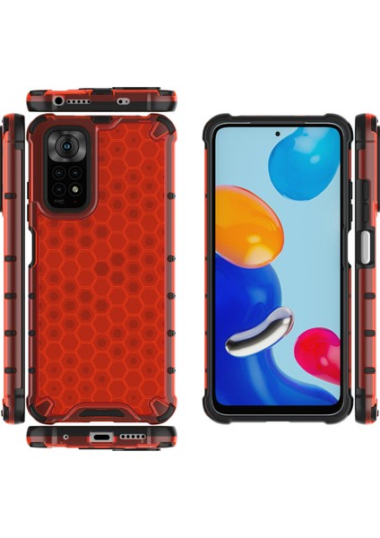 Xiaomi Redmi Için Not 11 4g (Qualcomm)/not 11S 4g Yumuşak Tpu+Sert Pc Kılıfı Balyası Dokulu Kıvlatıcı Anti Anti Anti Anti-Clatf (Yurt Dışından) fırsatları