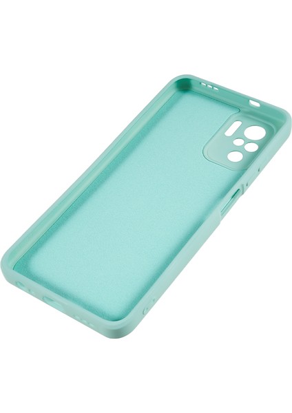 Xiaomi Redmi Için Not 10 4g/not 10S 4g/poco M5S 4g Ka Tpu Kılıf Fiber Astar Telefon Kapak Işık Yeşil (Yurt Dışından) indirimleri