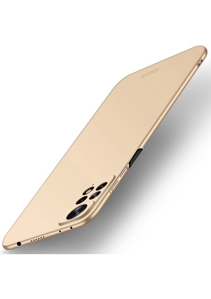 Xiaomi Redmi Için Kalkan Not 11 4g (Qualcomm)/redmi Not 11S 4g Telefon Kılıfı Hafif Mat Sert Pc Ince Ince Koruyucu Telefon Kapağı Kayış-Altın ile (Yurt Dışından)