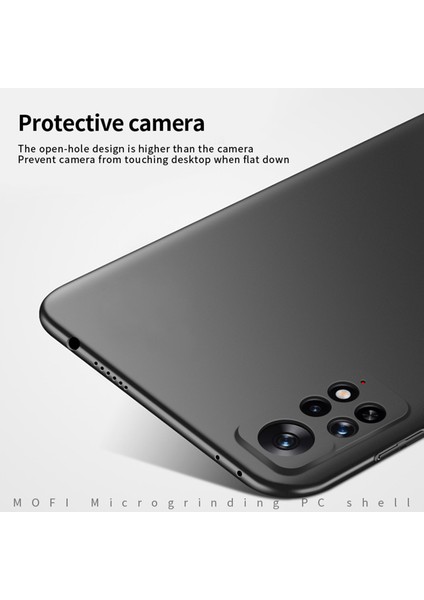 Xiaomi Redmi Için Kalkan Not 11 4g (Qualcomm)/redmi Not 11S 4g Telefon Kılıfı Hafif Mat Sert Pc Ince Ince Koruyucu Telefon Kapağı Kayış-Altın ile (Yurt Dışından) fiyatları