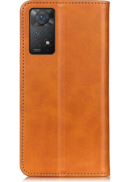 Xiaomi Redmi Için Note 12 Pro 4g/11 Pro 4g (Mediatek)/note 11 Pro 5g (Qualcomm) Manyetik Emilim Cüzdanı Kılıf Flip Kitap Stand Stand Deri Deri Tam Vücut Koruyucu Kapak Kılıfı (Yurt Dışından) indirimleri