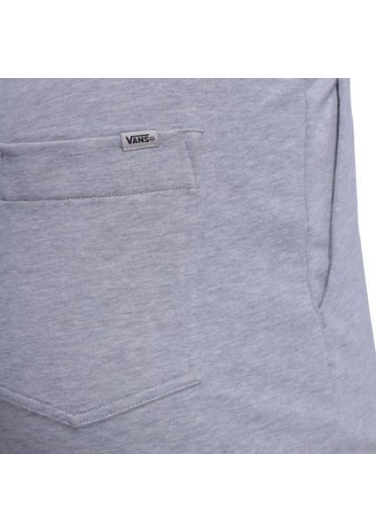 Mn Drop V Checked Gri Şort
