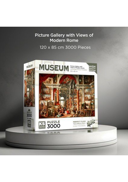 KS Games Picture Gallery With Views Of Modern Rome 3000 Parça Puzzle