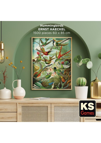 Hummingbirds 1500 Parça Puzzle