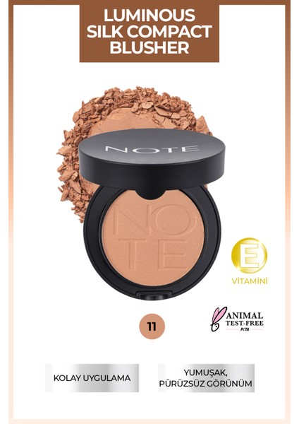 Luminous Silk Compact Allık 11 Sunset