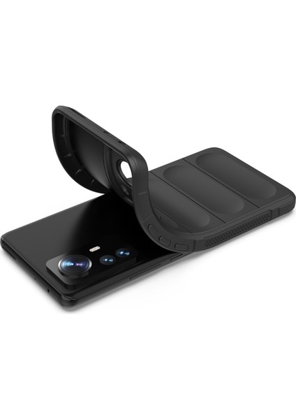 Xiaomi 12 Pro 5G/12S Pro 5g/12 Pro (Boyut) Için Şok Geçirmez Kasa 5g Fall Anti-Fall Rest Geri Kabuk Yumuşak Tpu Telefon Protector-Black (Yurt Dışından) modelleri
