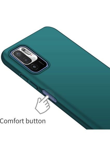 Xiaomi Redmi Için Note 10T 5g/not 10 5g/poco M3 Pro 4g/m3 Pro 5g Düz Renkli Pc Kapağı Anti-Drop Anti-Drop Telefon Kılıf Yeşili (Yurt Dışından) indirimleri