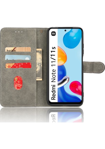 Xiaomi Için Redmi Note 11 4g (Qualcomm)/not 11S 4g Rfıd Engelleme Tam Kapsama Pu Deri Telefon Kılıfı Koruyucu Manyetik Cep Telefon Kapağı Cüzdan Stand-Black (Yurt Dışından) fırsatları
