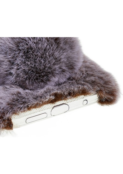 Xiaomi Redmi Için Note 11 4g (Qualcomm) Bulanık Kabarık Tavşan Kulak Kılıfı Yumuşak Peluş Esnek Tpu Rhinestone Dekor Geri Kapak Kılıfı (Yurt Dışından) modelleri