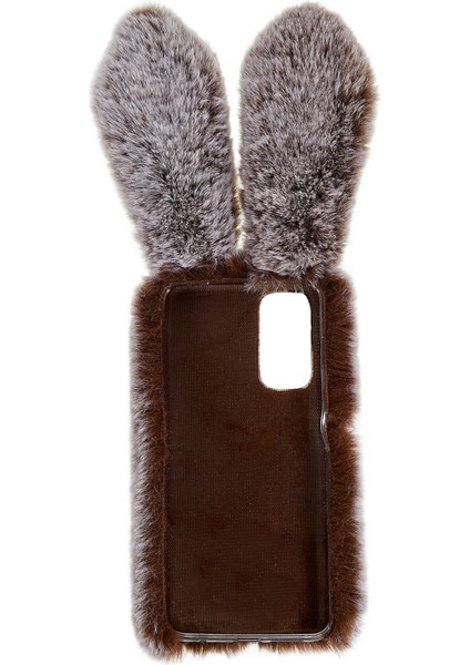 Xiaomi Redmi Için Note 11 4g (Qualcomm) Bulanık Kabarık Tavşan Kulak Kılıfı Yumuşak Peluş Esnek Tpu Rhinestone Dekor Geri Kapak Kılıfı (Yurt Dışından) indirimleri