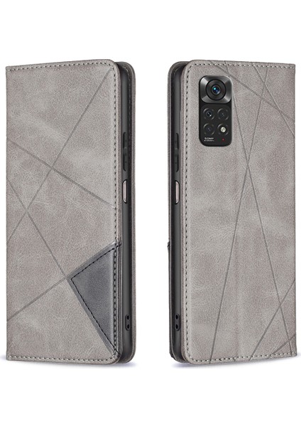 Xiaomi Için Redmi Note 11 4g (Qualcomm) Baskı Desen Ekleme Tasarım Kapağı Kart Yuvaları Damla Geçirmez Deri Cep Telefonu Kabuk Grey (Yurt Dışından) fiyatları