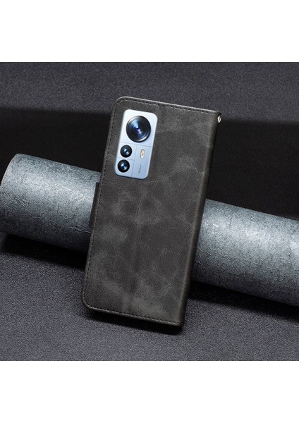Xiaomi 12 Pro 5G/12S Pro 5g/12 Pro (Boyut) Için 5g Bırak-Kötü Cüzdan Telefon Kılıfı Pu Deri+Tpu Stand Koruyucu Kapak Black (Yurt Dışından) indirimleri