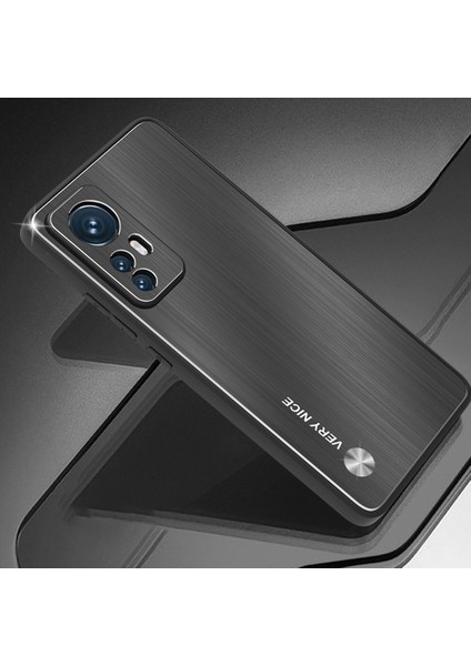 Xiaomi 12 5G/12X 5G/12S Için 5g Cep Telefonu Tpu Çerçeve Alüminyum Alaşım Geri Sırt Sabit Anti-Chock Telefon Kılıfı Black (Yurt Dışından) indirimleri