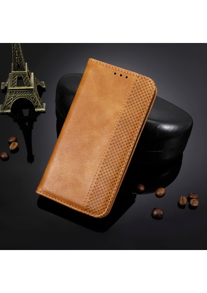Manyetik Kapanma Vintage Stil Telefon Kılıfı Cüzdan Stand Deri Kapak Xiaomi Redmi Note 10 5g/poco M3 Pro 5g/4g-Brown (Yurt Dışından) fiyatları