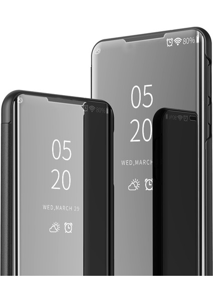 Xiaomi Poco M5S 4g/redmi Için Kaplama Ayna Yüzey Deri Kılıf (Yurt Dışından) modelleri
