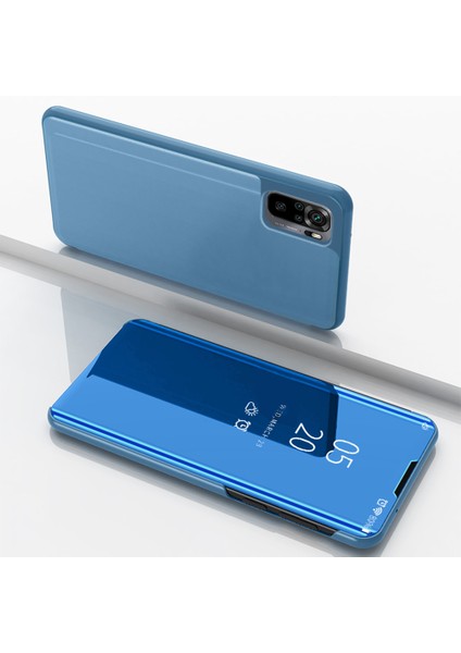 Xiaomi Poco M5S 4g/redmi Için Kaplama Ayna Yüzey Deri Kılıf (Yurt Dışından)