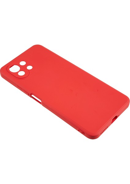 Xiaomi 11 Lite 5g Ne/mı 11 Lite 5g/4g Telefon Kılıfı Yumuşak Fiber Astar Ka Tpu Cep Telefonu Kapak-Kırmızı (Yurt Dışından) fırsatları