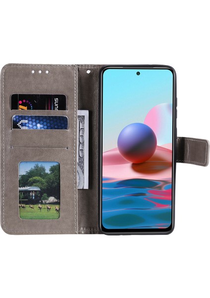 Basılı Mandala Çiçek Cüzdan Deri Kılıfı Xiaomi Poco M5S Için Kayış 4g/redmi Not 10 4g/not 10S 4g-Gre (Yurt Dışından) indirimleri