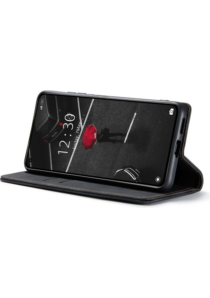 Otomatik Emme Basit Tasarım Xiaomi Mi Için Deri Cüzdan Kılıfı 11 Lite 4g/5g/11 Lite 5g Ne-Black (Yurt Dışından) modelleri