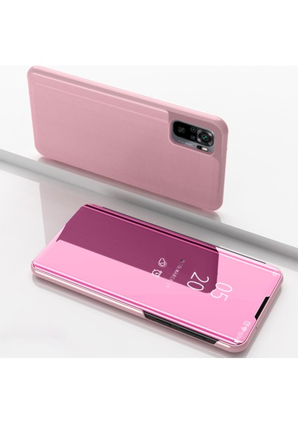 Xiaomi Poco M5S 4g/redmi Için Kaplama Ayna Yüzey Deri Kılıf (Yurt Dışından)