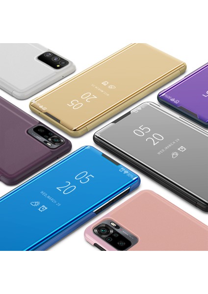 Xiaomi Poco M5S 4g/redmi Için Kaplama Ayna Yüzey Deri Kılıf (Yurt Dışından) fiyatları
