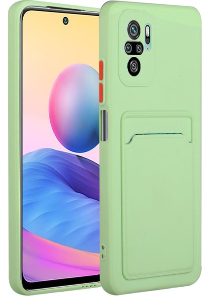 Xiaomi Redmi Için Kart Yuvası ile Yumuşak Tpu Telefon Kılıfı Kapağı Not 10 4g/redmi Not 10S/POCO M5S 4g-I-Ilgu (Yurt Dışından)