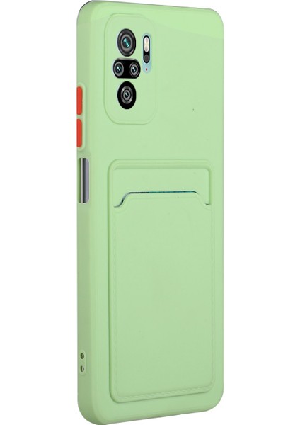 Xiaomi Redmi Için Kart Yuvası ile Yumuşak Tpu Telefon Kılıfı Kapağı Not 10 4g/redmi Not 10S/POCO M5S 4g-I-Ilgu (Yurt Dışından) modelleri