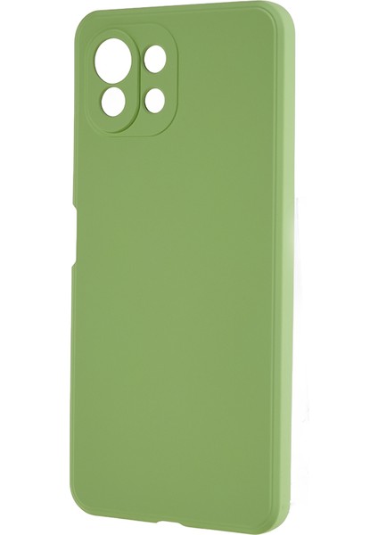 Xiaomi 11 Lite 5g Ne/mı 11 Lite 5g/4g Telefon Kılıfı Yumuşak Fiber Astar Ka Tpu Cep Telefonu Kapak Matcha Yeşil (Yurt Dışından) modelleri