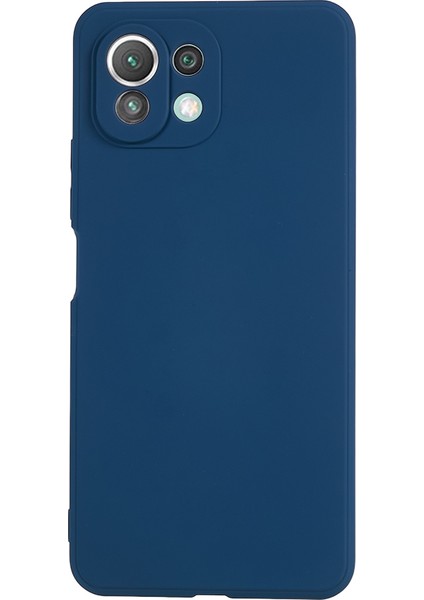 Xiaomi 11 Lite 5g Ne/mı 11 Lite 5g/4g Telefon Kılıfı Yumuşak Fiber Astar Ka Tpu Cep Telefonu Kapak Sapfire (Yurt Dışından)