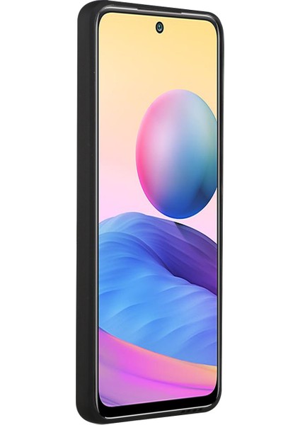 Xiaomi Redmi Için Kart Yuvası ile Yumuşak Tpu Telefon Kılıfı Kapağı Not 10 4g/redmi Note 10S/POCO M5S 4g-Black (Yurt Dışından) fırsatları