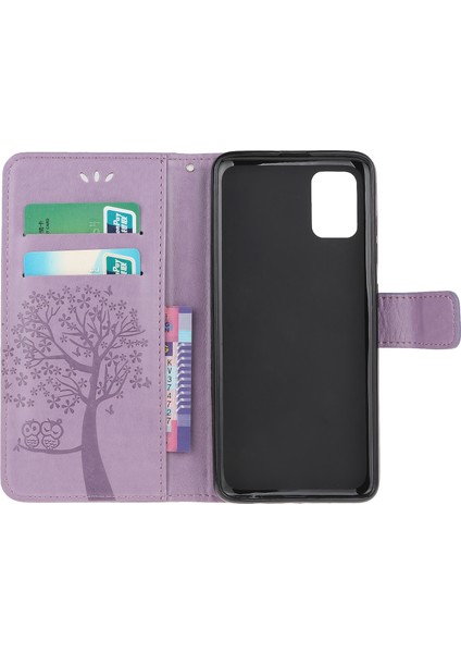 Baykuş Desen Baskı Tasarımı Deri Cüzdan Xiaomi Poco M5S 4g/redmı Note 10 4g/not 10S 4g-Purple (Yurt Dışından) indirimleri