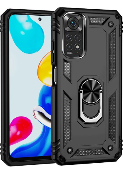 Xiaomi Redmi Için Not 11S 4g/not 11 4g (Qualcomm) Telefon Kılıfı Anti-Çizgiye Dönem Şok Geçirmez Sabit Pc Yumuşak Tpu Koruyucu Kapak Dönebilir Yüzük (Yurt Dışından) fiyatları