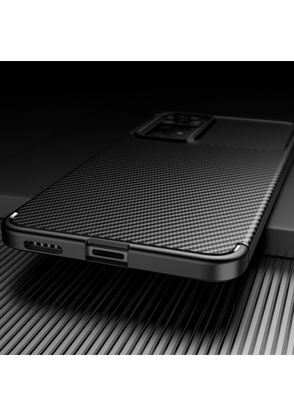 Xiaomi Redmi Için Note 11 Pro 4g (Mediatek)/note 11 Pro 5g (Qualcomm) Karbon Fiber Doku Landırma Önleyici Telefon Kılıfı Koruyucu Kapak Black (Yurt Dışından) fırsatları