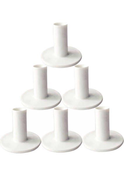 6 Golf Iğı Tees Profesyonel Iğı Mat Aksesuarları 38MM (Yurt Dışından)