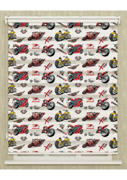 Dijital Baskılı Çocuk Odası Zebra Perde Model 108