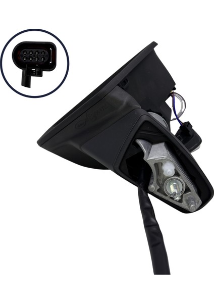 Dış Dikiz Aynası Seat Leon 2013-2020 Elektrikli, Isıtmalı, Sinyalli, Otomatik Katlanır, Astarlı Kapak, 8 Pin indirimleri