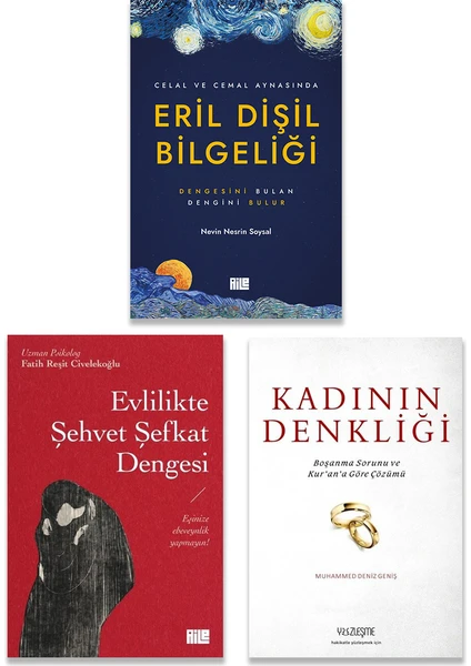 Eril Dişil Bilgeliği - Sansürsüz Cinsellik - Kadının Denkliği 3 Kitap